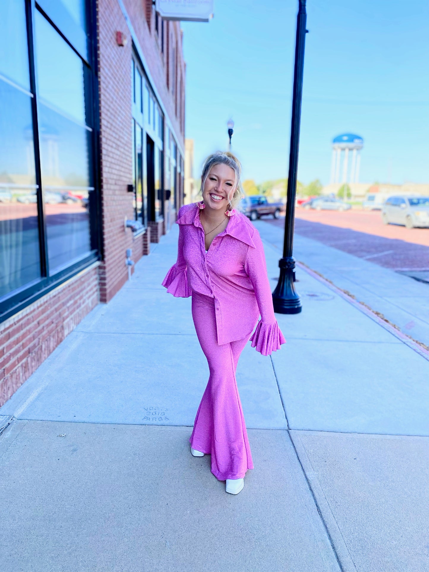 Pretty in Pink Trousers