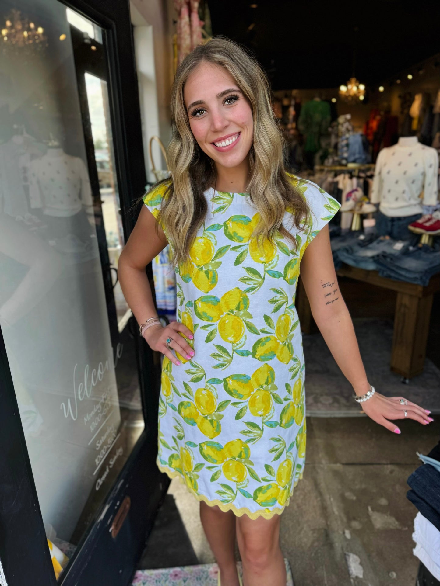 UNCLE FRANK LEMONADE DRESS