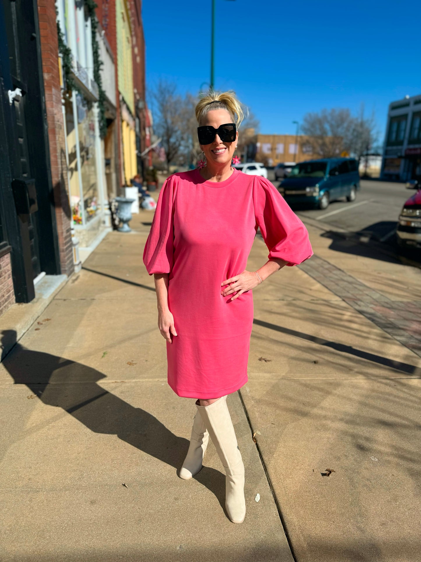 Esqualo Strawberry Modal Dress