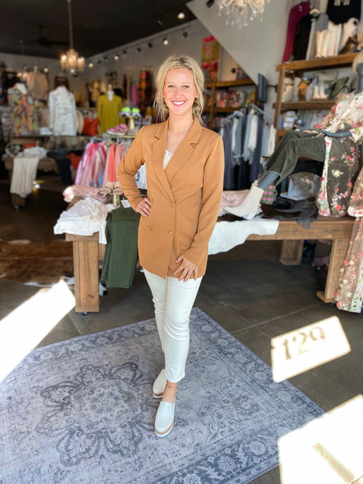 camel blazer