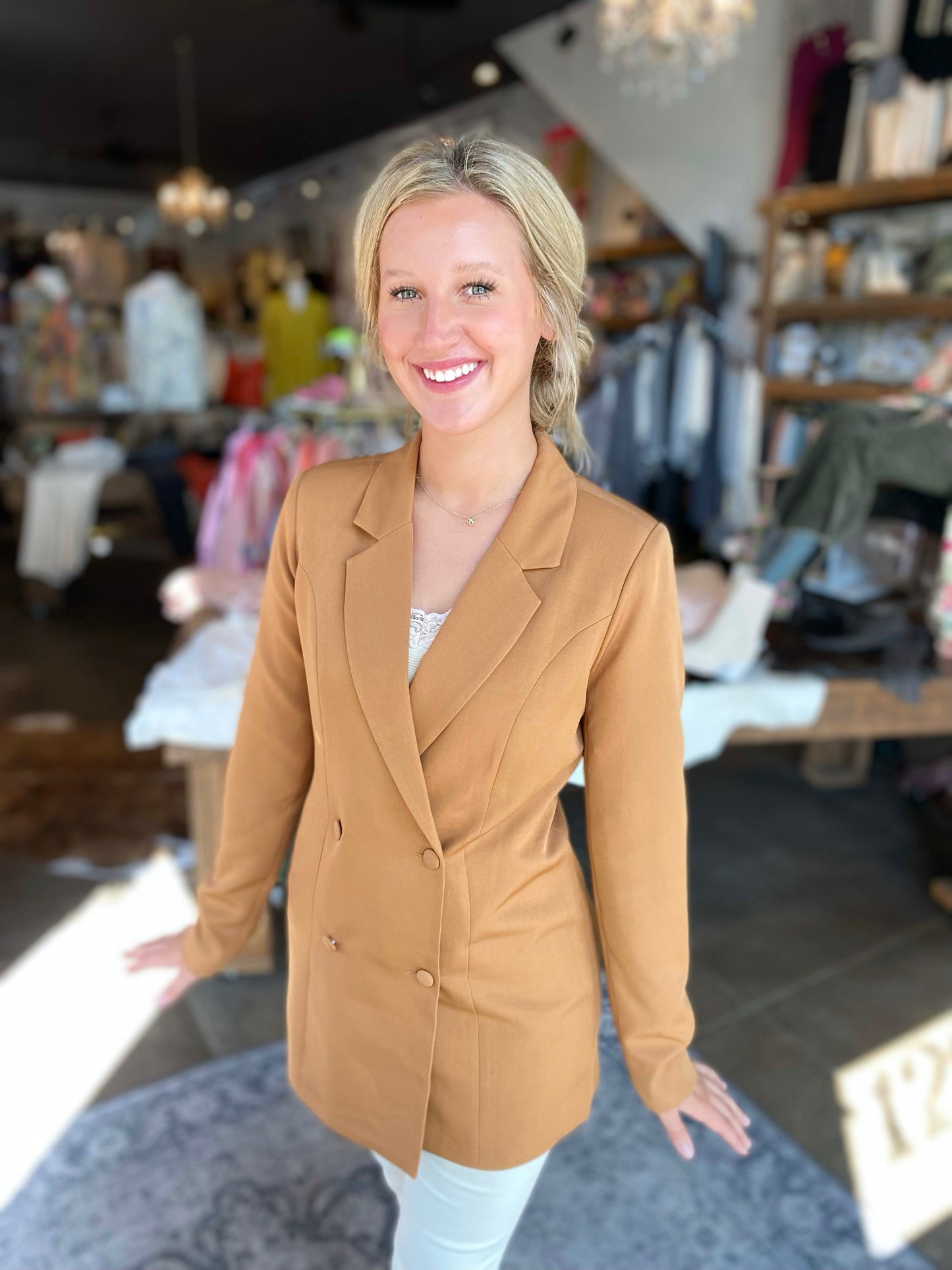 camel blazer