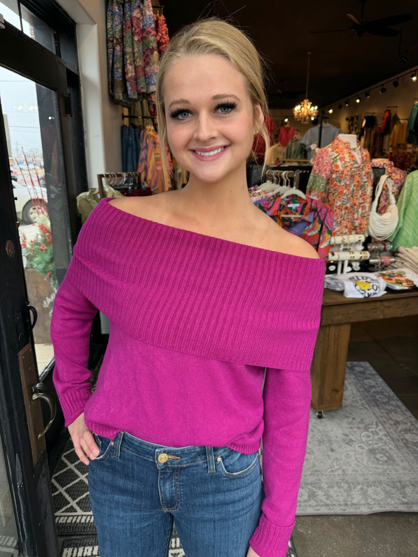 Milio Milano Magenta Sweater