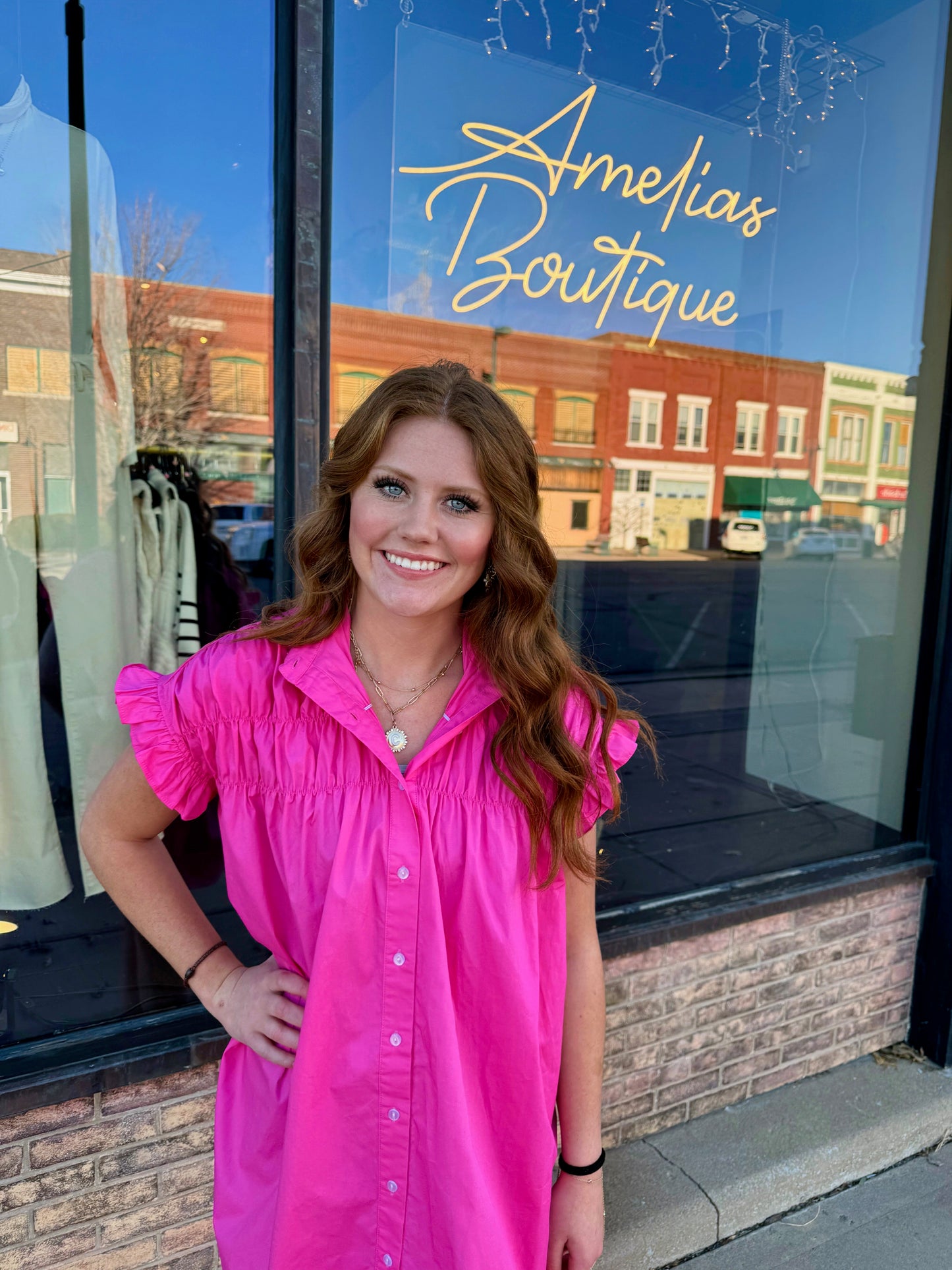 LILI Sidonio Pink Dress