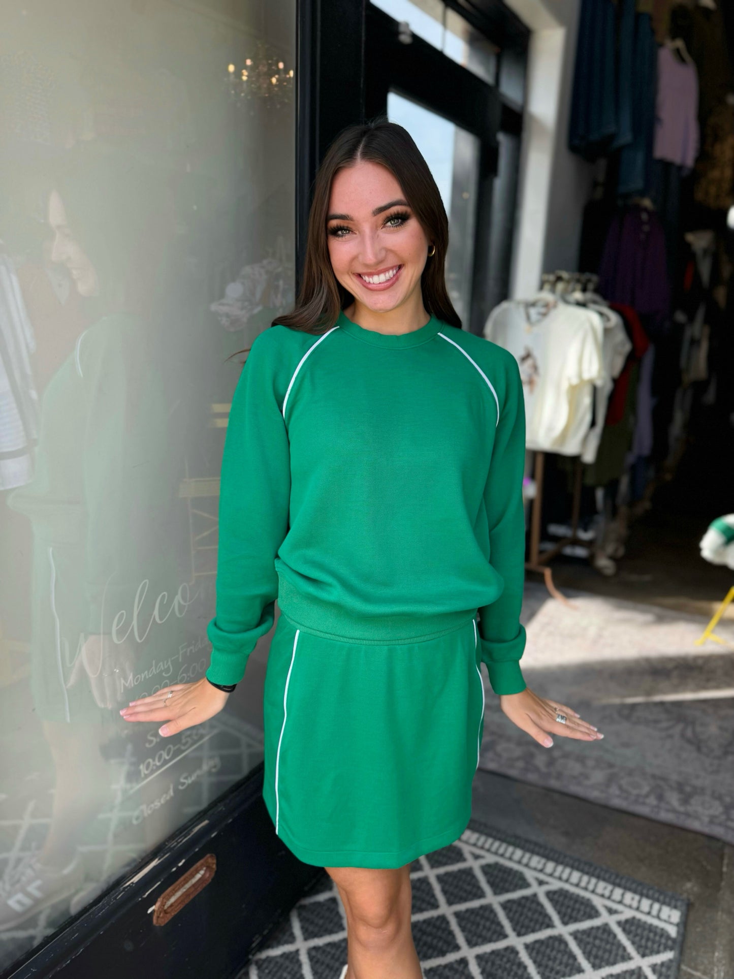 Spanx Field Green AirPique Skort