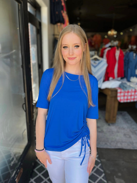Multiples Brtroyl Scoop Neck Top