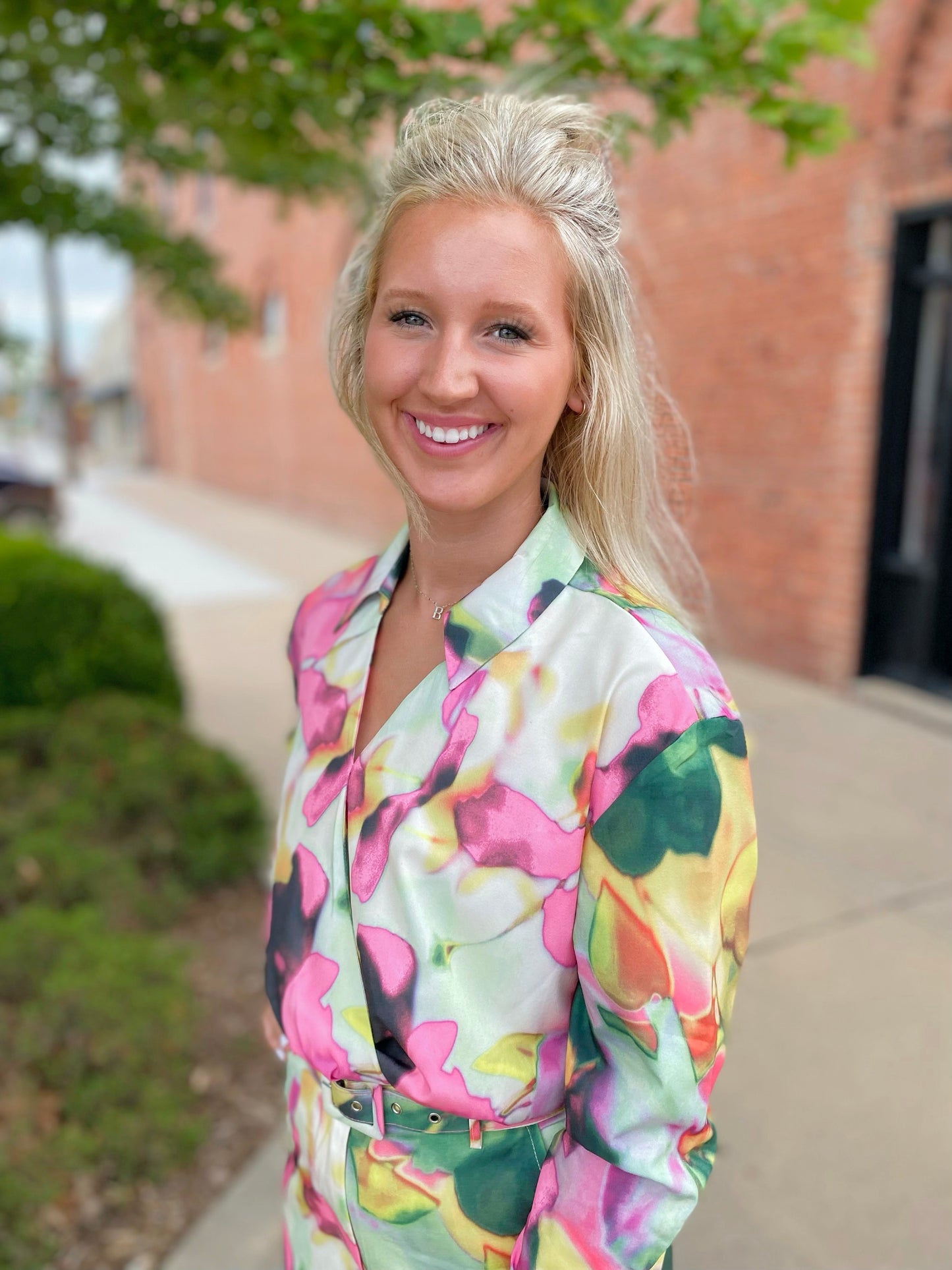 Watercolor Blouse