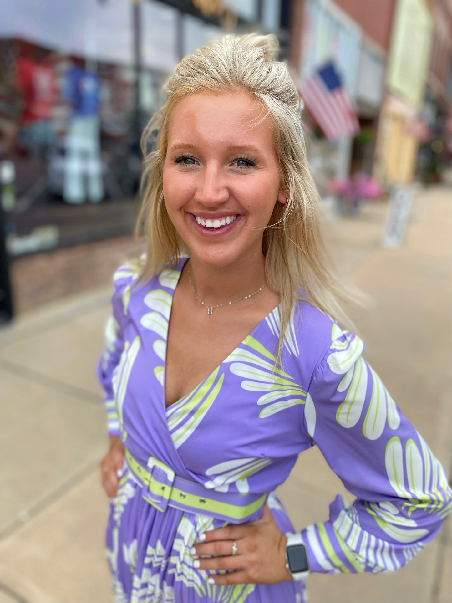 A Postcard From Paradise Lavender Maxi Dress