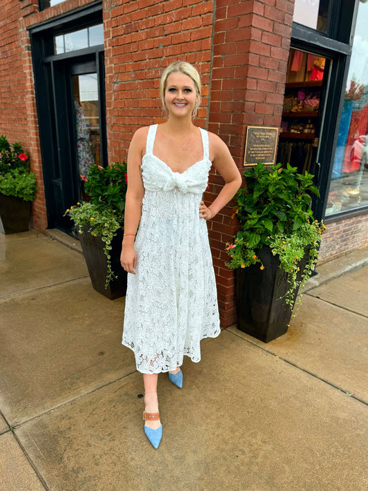 Buddy Love Kenny White Maxi Dress