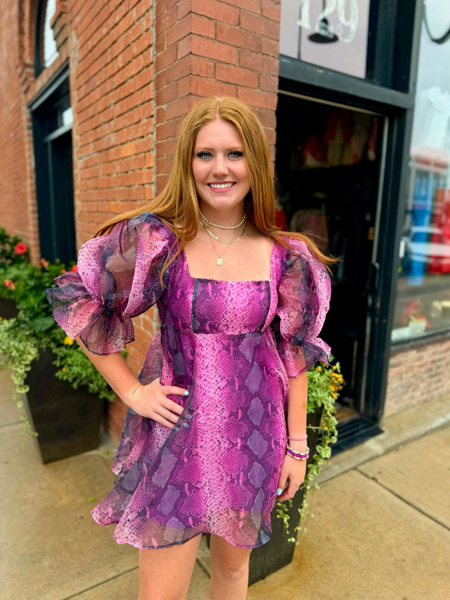 Buddy Love Betsy Jafaar Babydoll Dress
