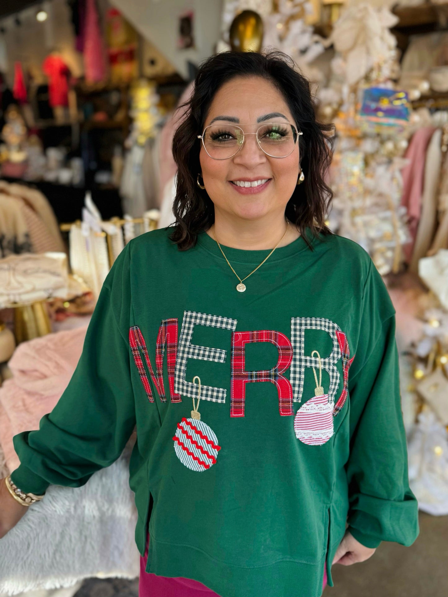Merry Ornament Sweatshirt
