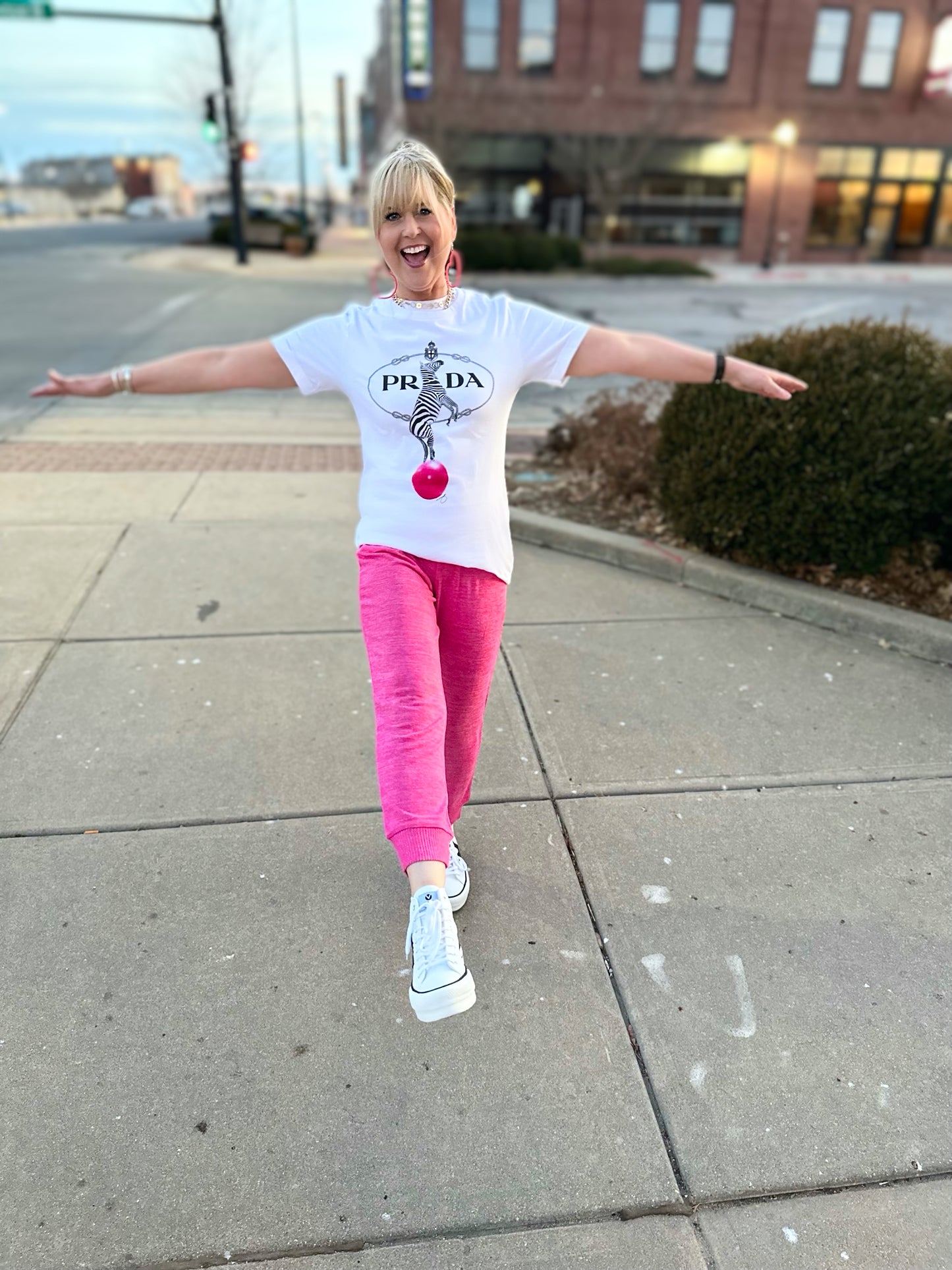 couture circus zebra tshirt