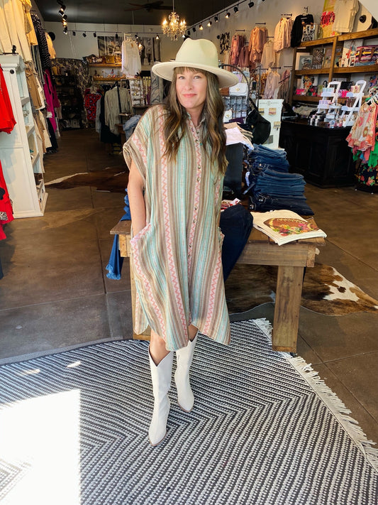 ivy jane striped go west jacket
