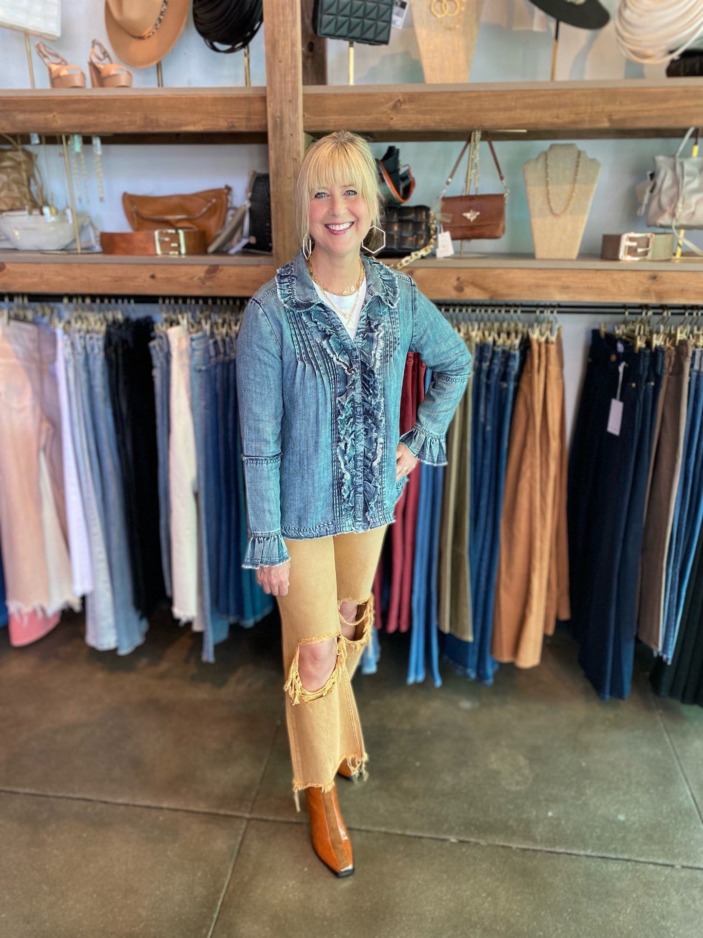 ivy jane indigo poetry top