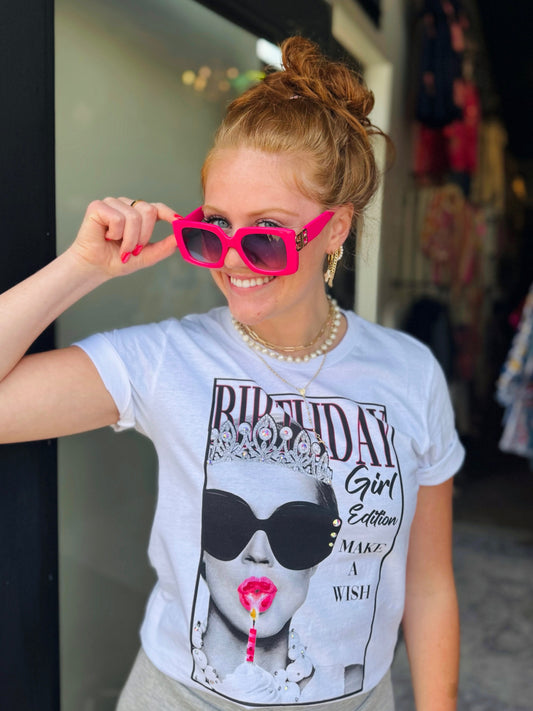 Birthday Girl Edition Cover Graphic Tee