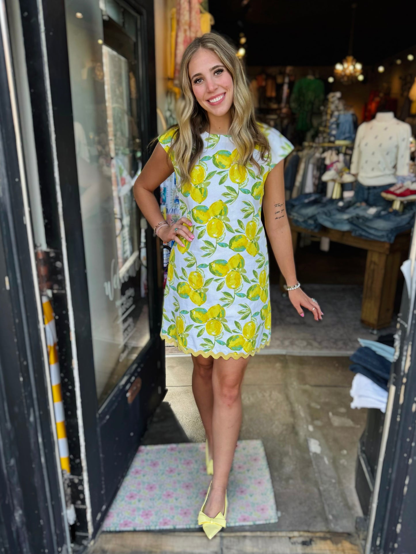 UNCLE FRANK LEMONADE DRESS