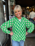 MARY SQUARE TOP SCARLETTE EARLY RISER GREEN
