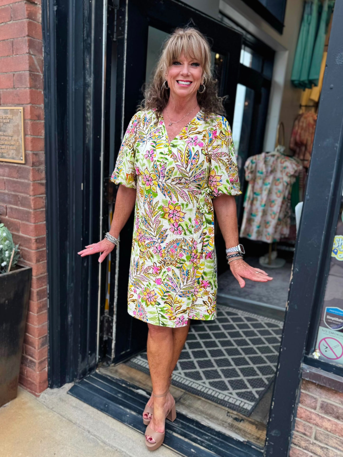 Esqualo Jungle Print DressHS2614200