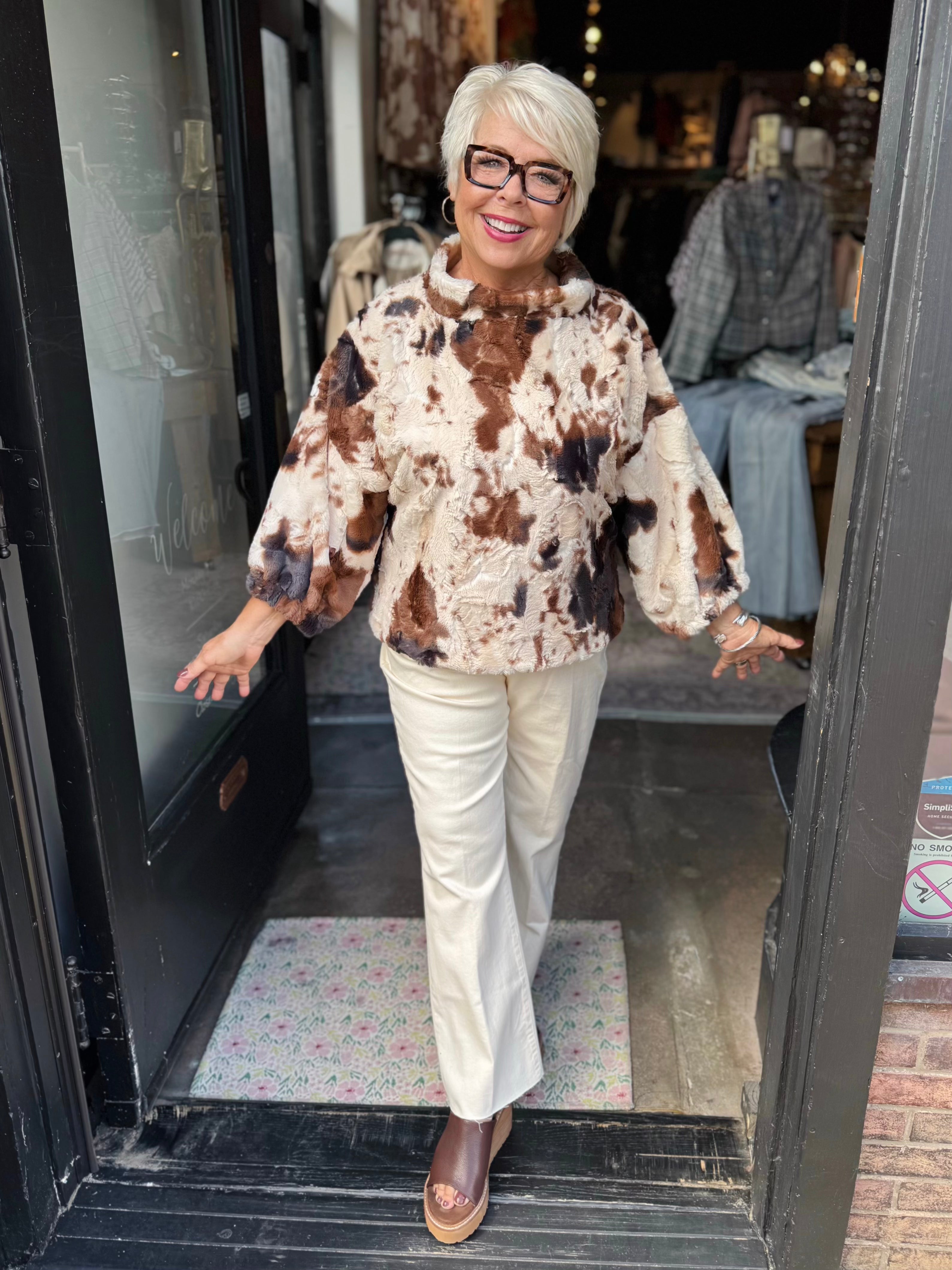 IVY JANE IVORY PONY POPOVER