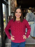 TRIBAL PINOT SWEATER SPECIAL WASH