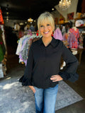 Endless Rose Black Bubble Shirt