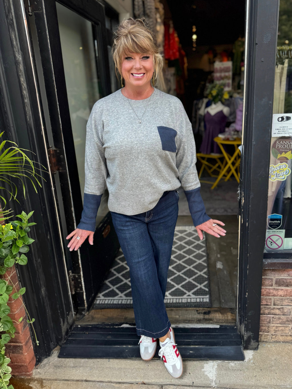 Liverpool Albany Stride Wide Leg