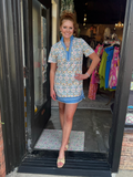 MARY SQUARE BRENDA DRESS 74125 ASHDOWN ABBEY
