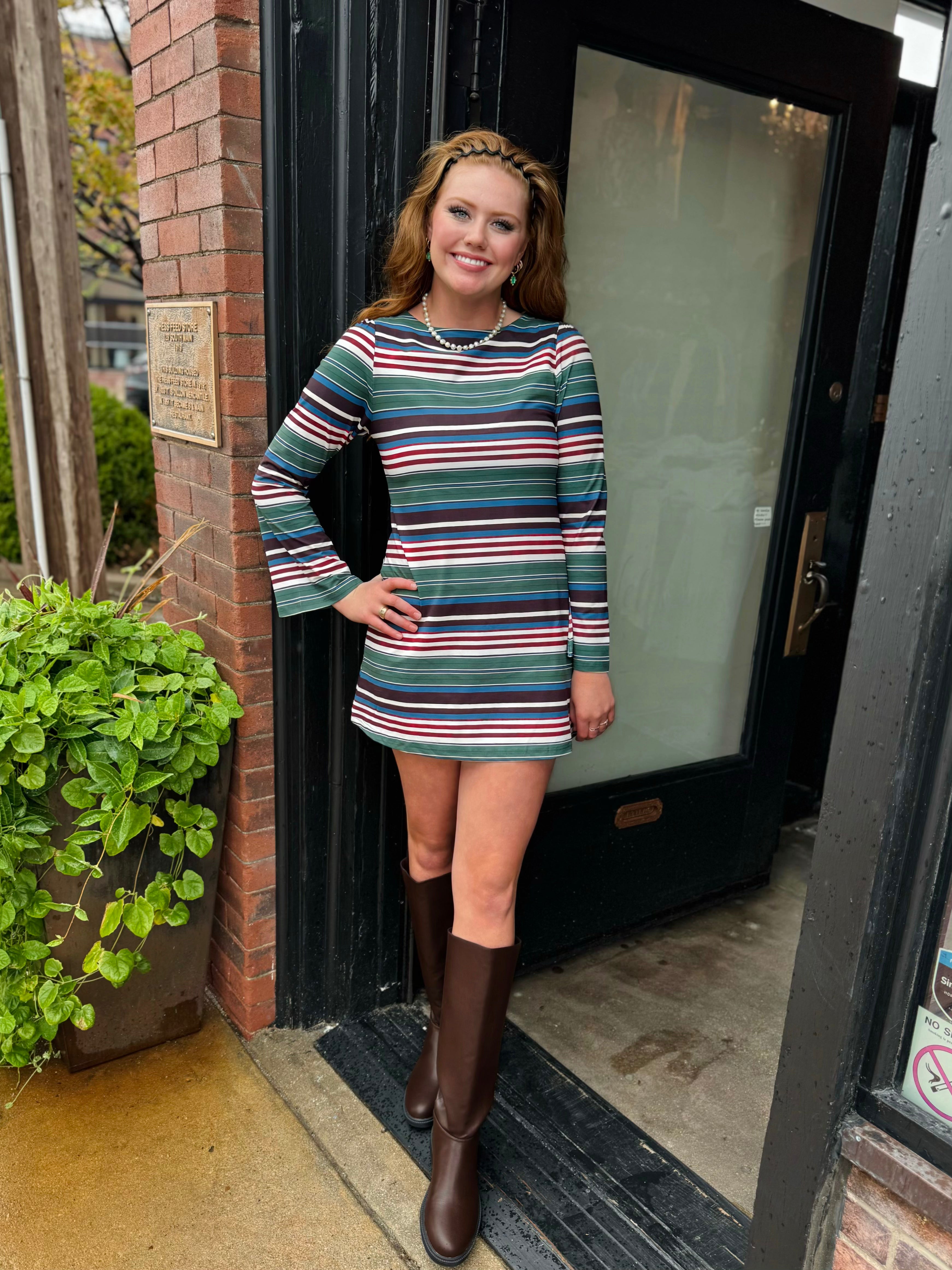 SMITH & QUINN ELLEN DRESS CREW STRIPE