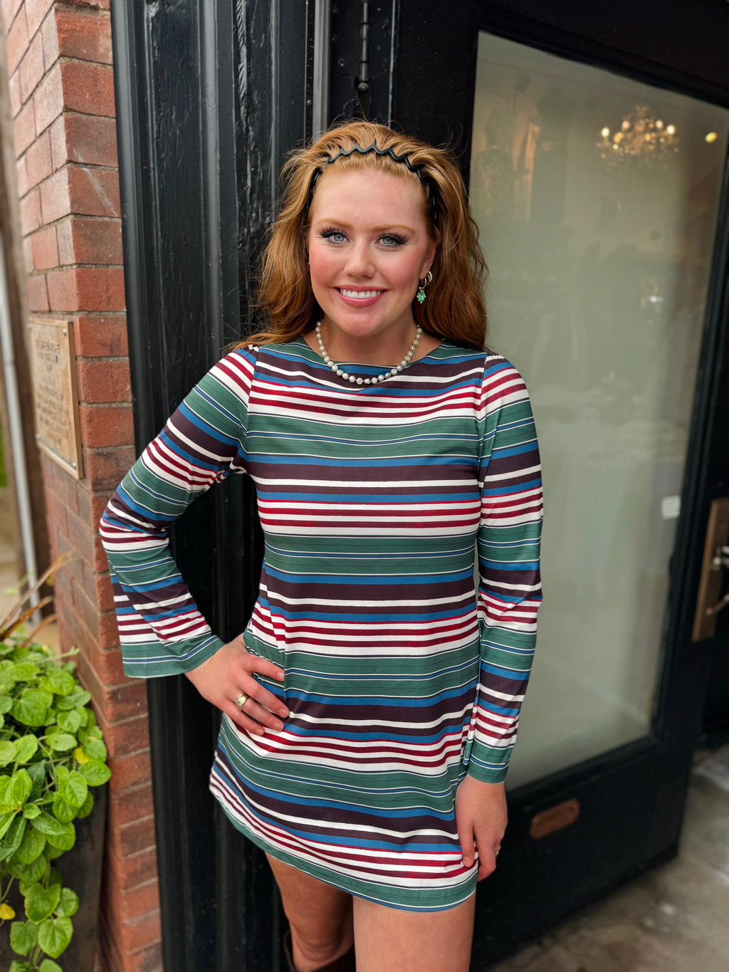 SMITH & QUINN ELLEN DRESS CREW STRIPE