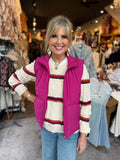 TRIBAL 31780 MULBERRY PUFFER VEST