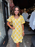 UNCLE FRANK LEMON FRESH DAISIES DRESS