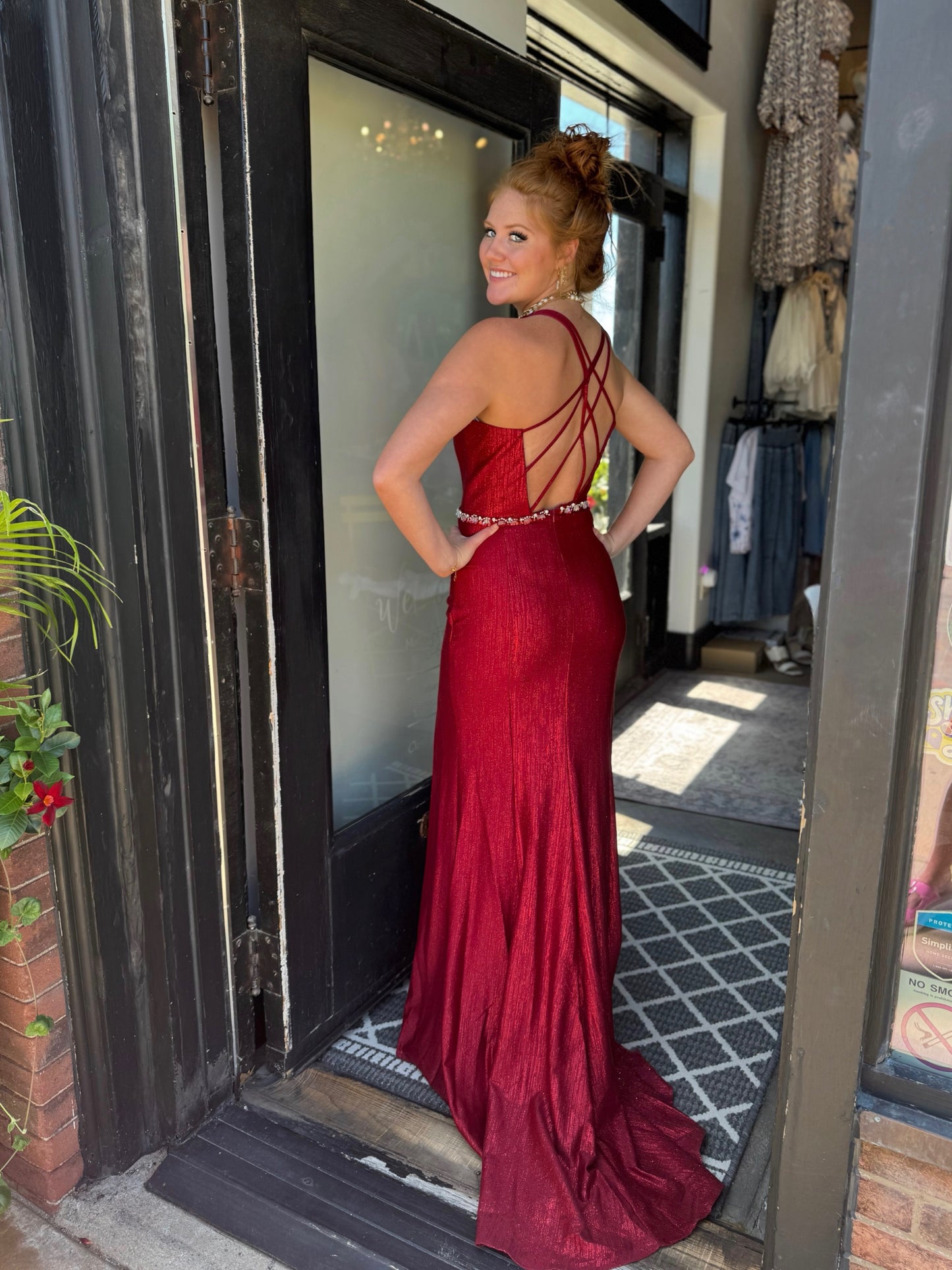 Juliet #237 Rose Gold S Long Formal Dress