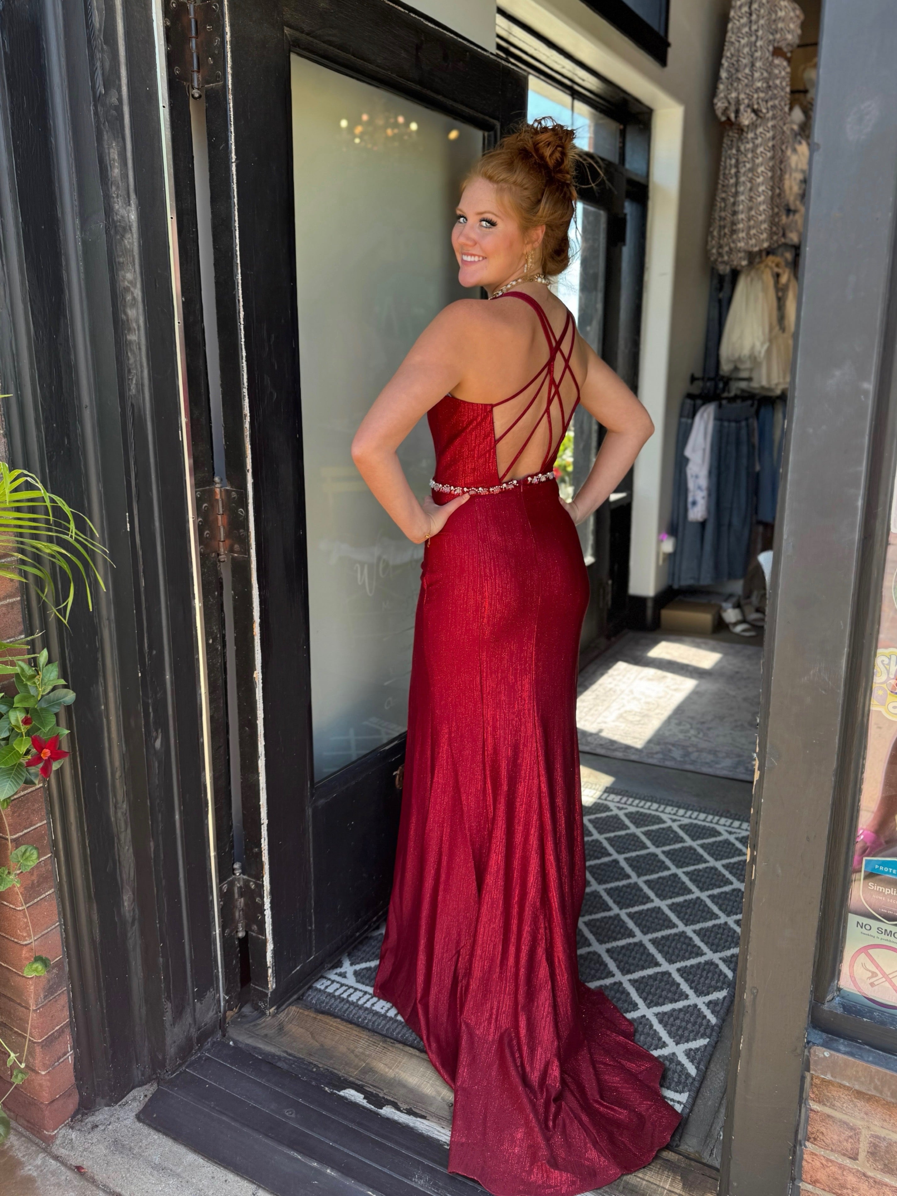 Juliet #237 Rose Gold S Long Formal Dress