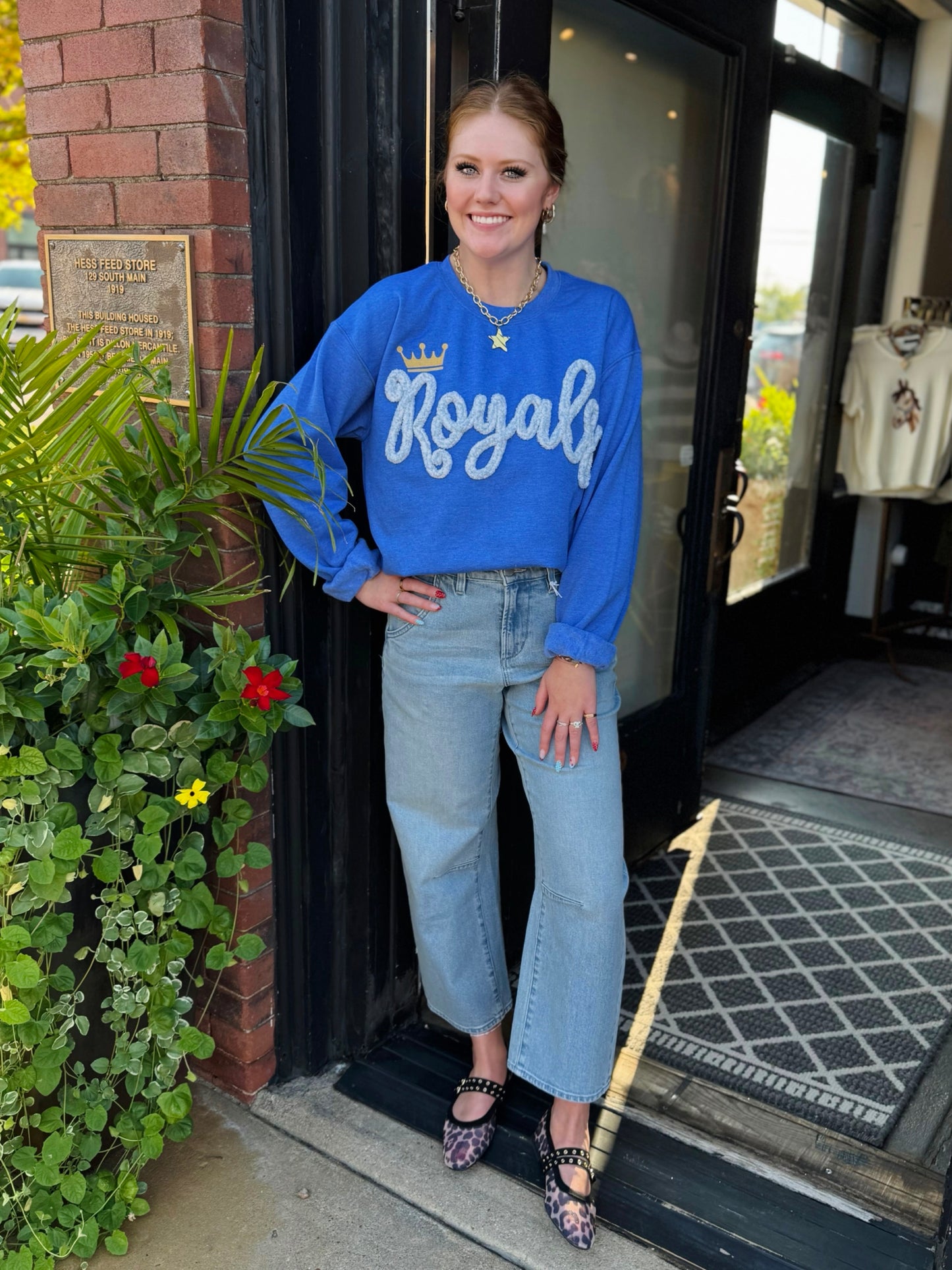 Royals Embroidered Sweatshirt