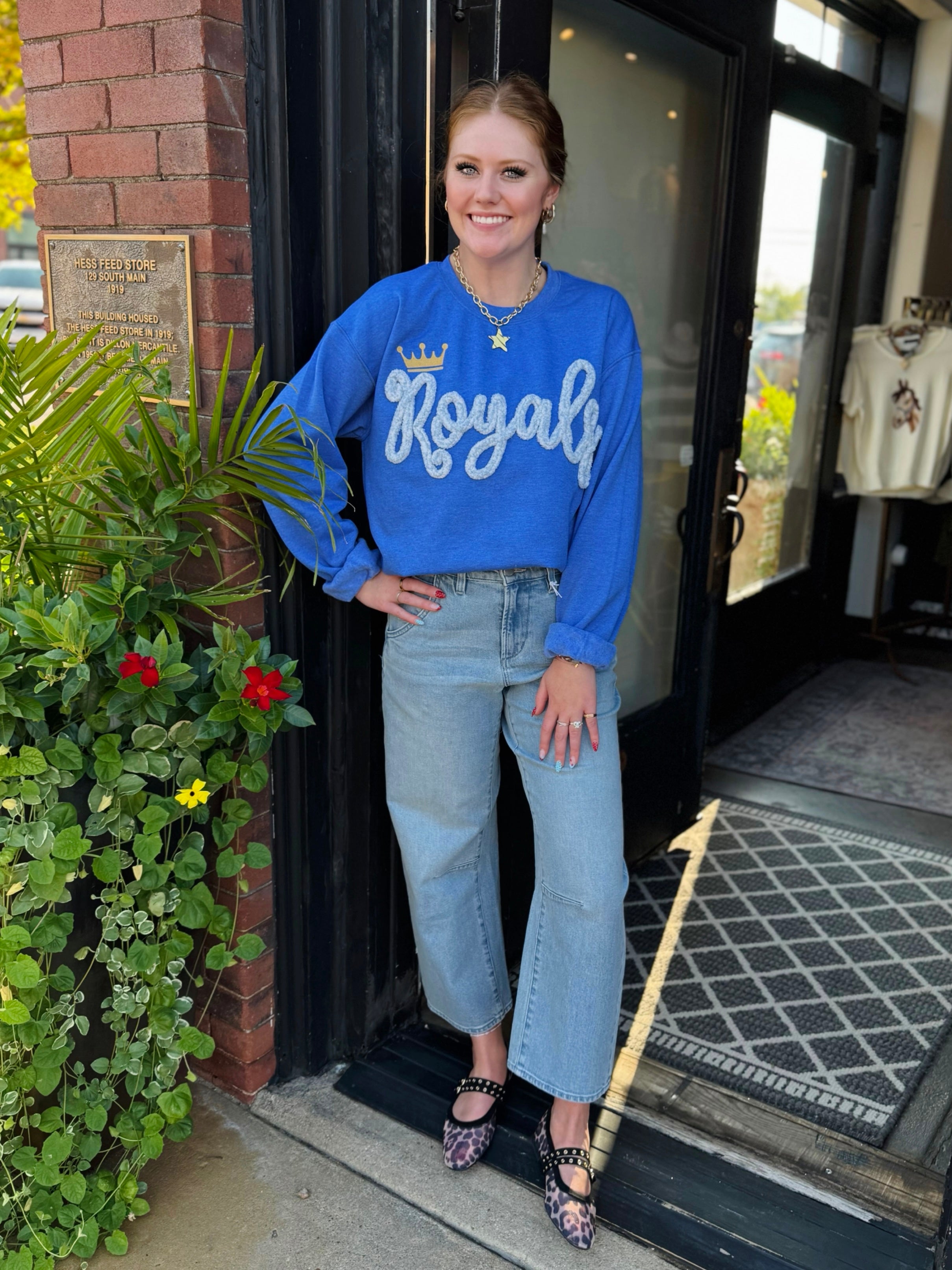 Royals Embroidered Sweatshirt
