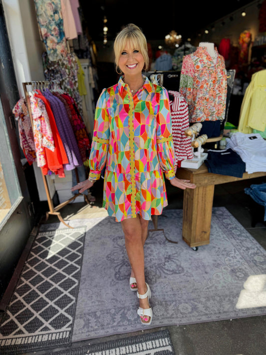 Emily McCarthy Sunday Morning Washed Poly Delaney Dress