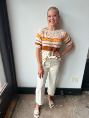 Dear John Ruby Golden Haze summer sweater