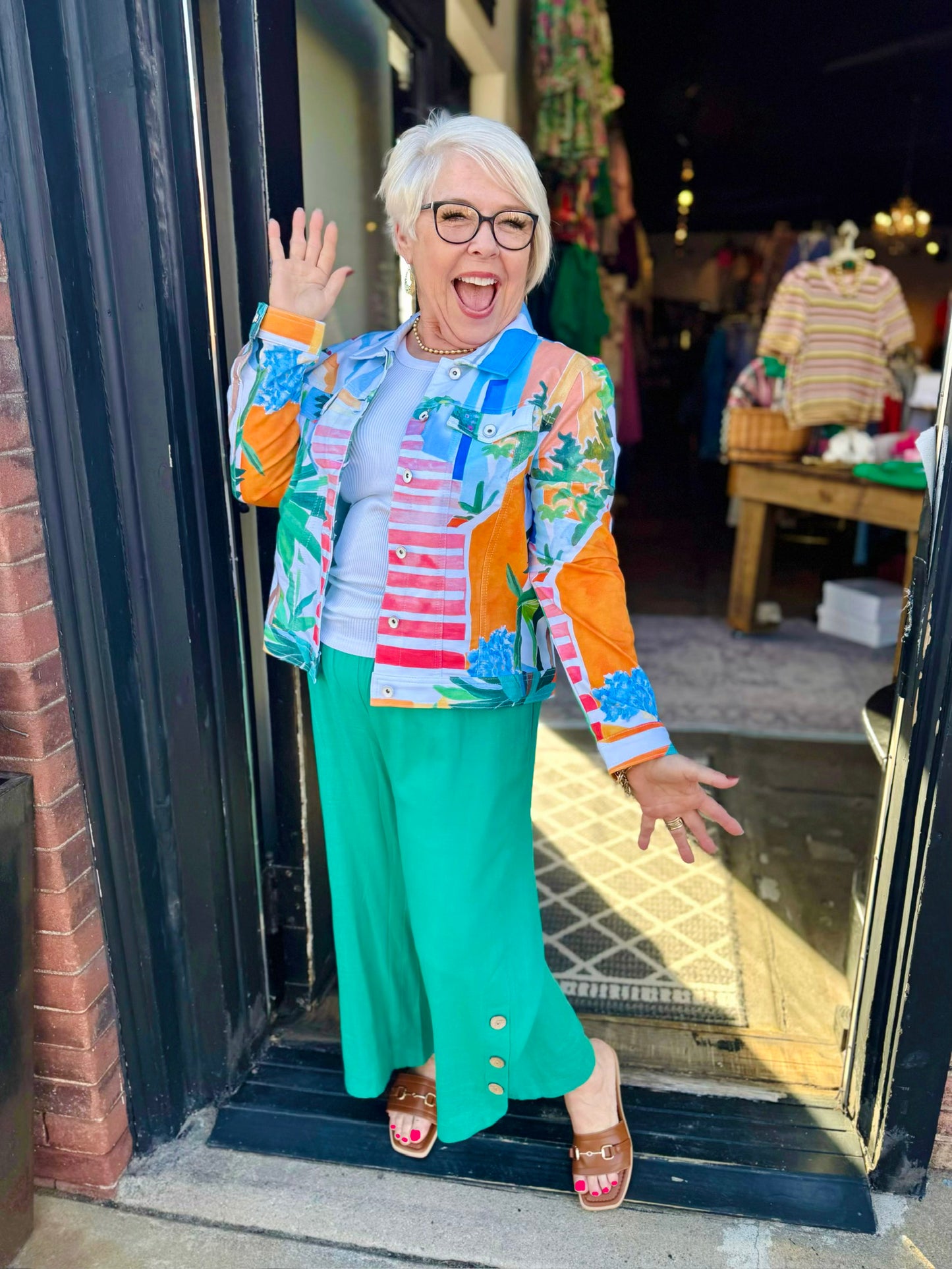 COCO & CARMEN SOPHIA PANT JELLY MINT 2619042