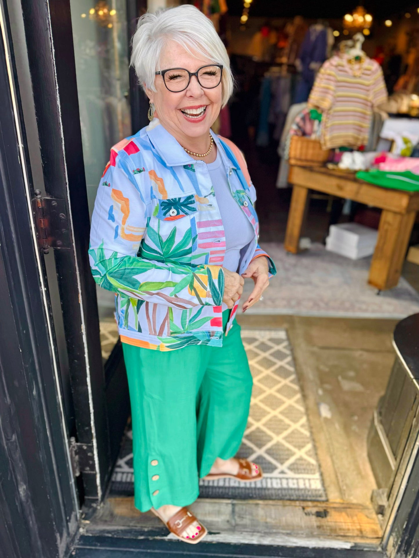 COCO & CARMEN SOPHIA PANT JELLY MINT 2619042