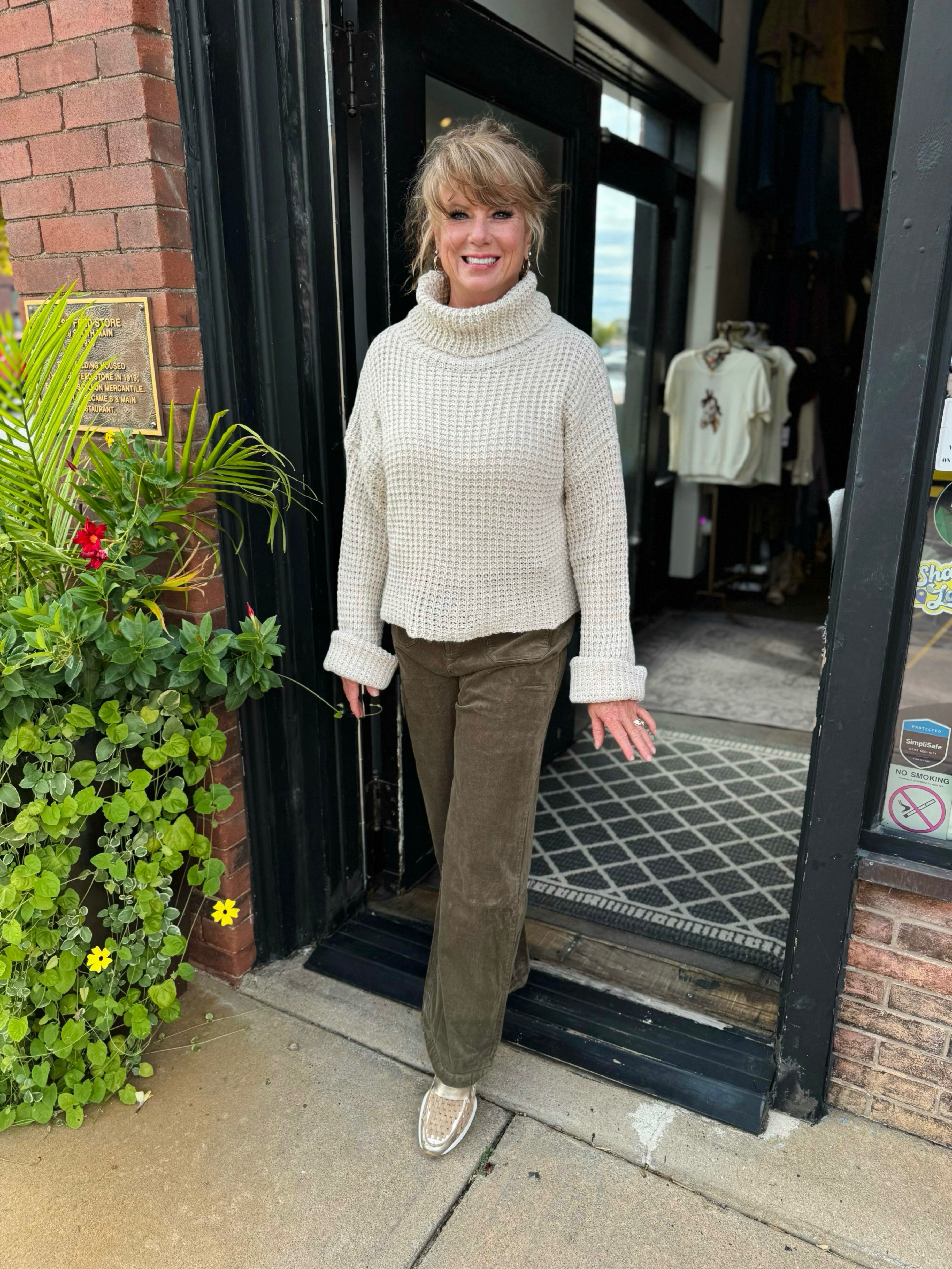 Astrid Cream Knit Sweater