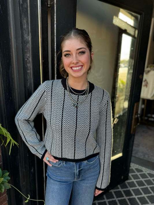 Molly Bracken Black YL Knitted Sweater