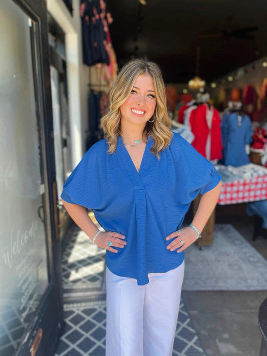 Ivy Jane Nautical Popover Dolman Top