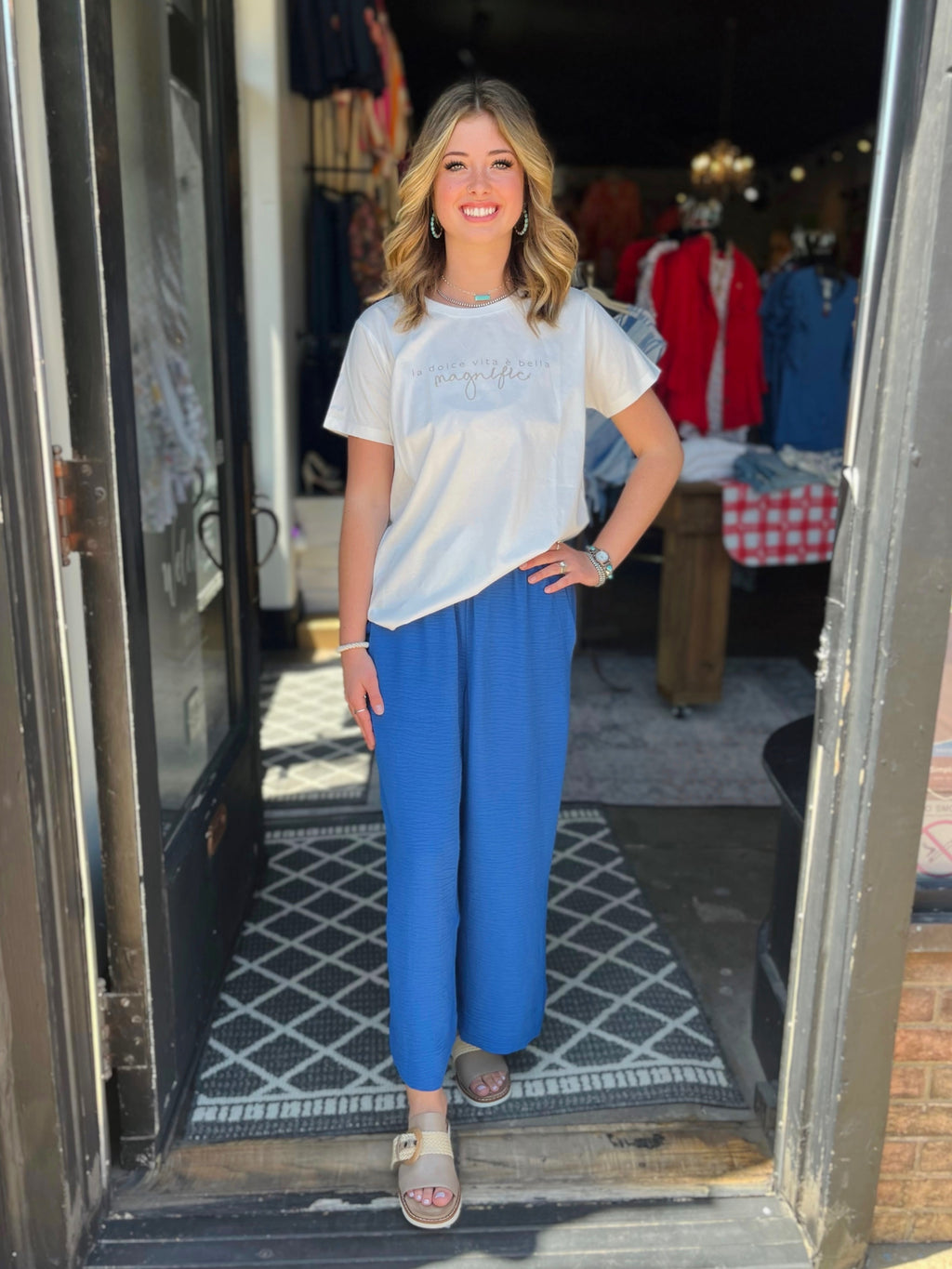 Ivy Jane Nautical Pull On Pant