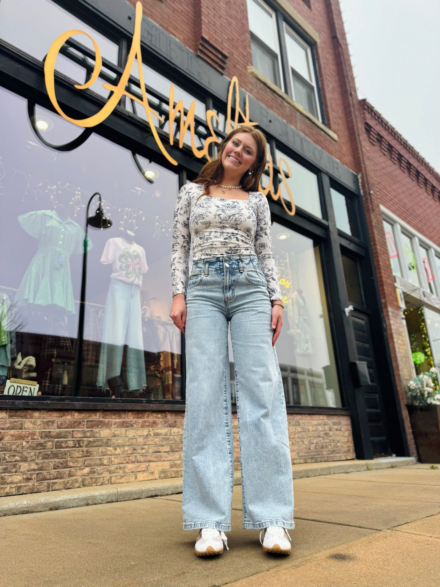 HABITUAL EASTON WIDE LEG AIRE JEAN 1742