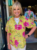 Ivy Jane Ruffles & Roses Top 641487