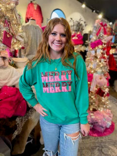 Mary Square Sarah Merry Merry Sweatshirt