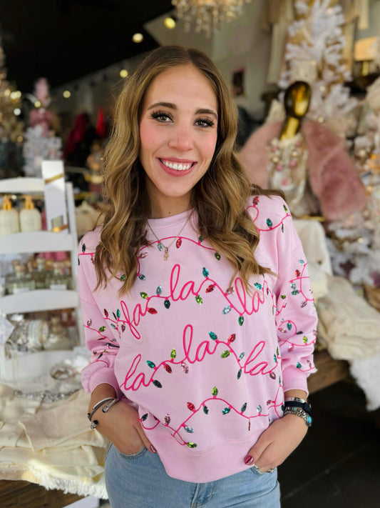 Mary Square Millie Falala Lights Sweatshirt