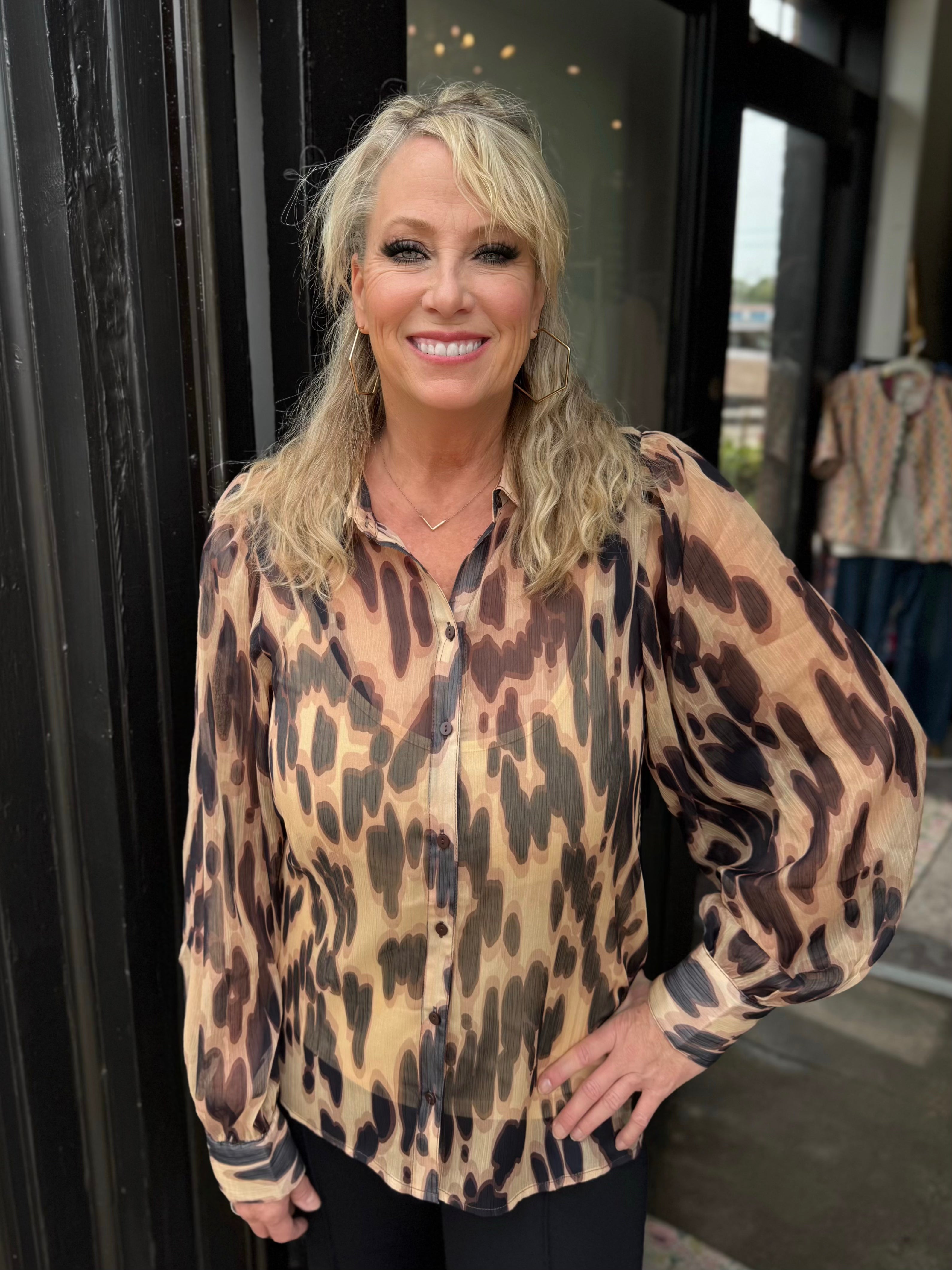 ESQUALO F2614501 999 BLOUSE BASIC SOFT EMBRACE