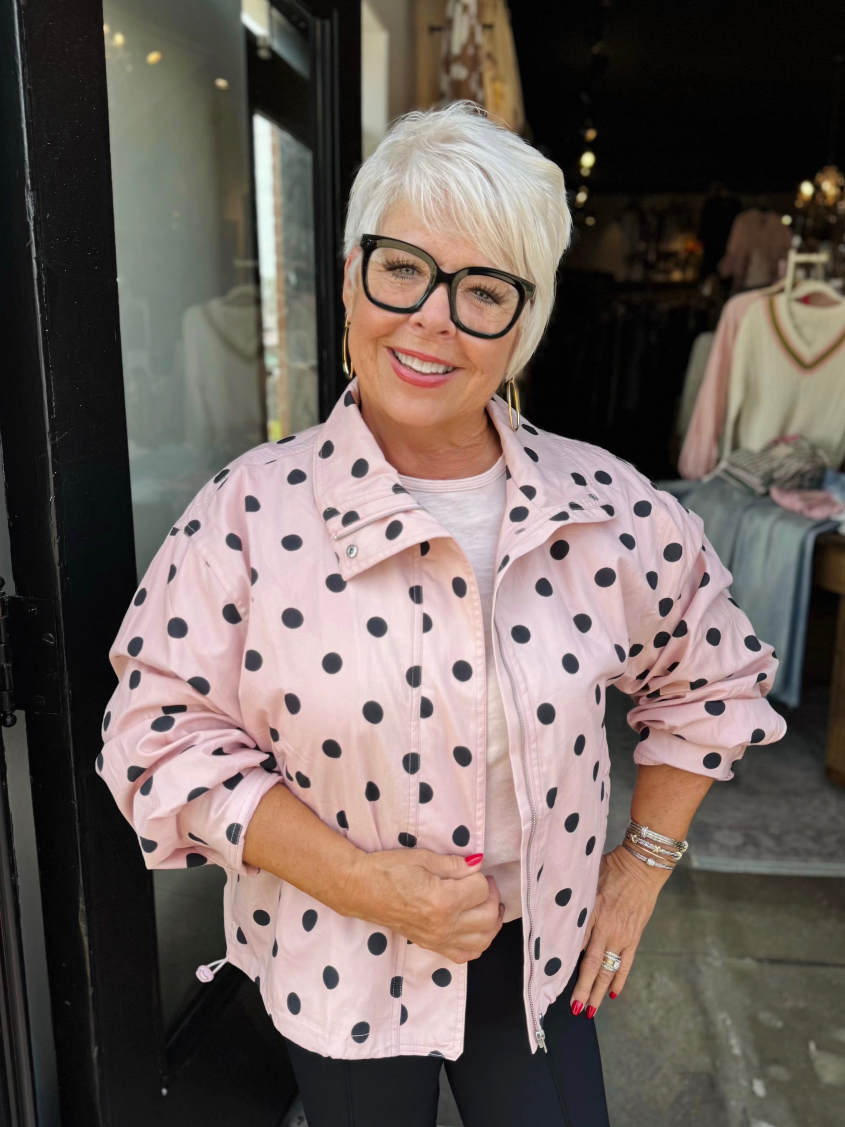 Pink Dotty Jacket