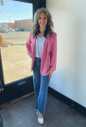 Elle Woods Vibes Pink Blazer