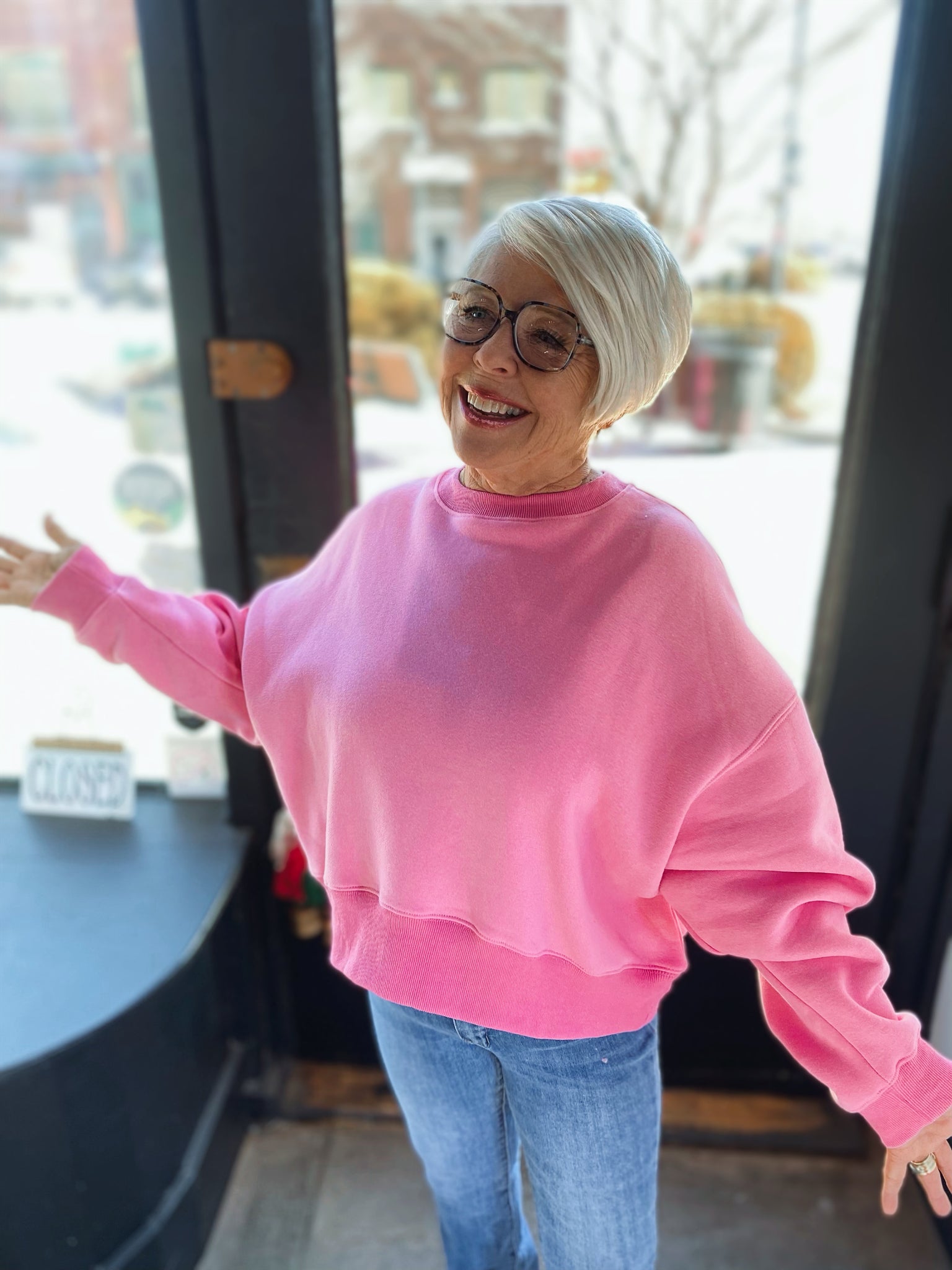 Pink Sweatshirt